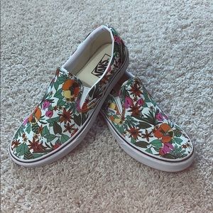 Vans Classic Slip On Multi Tropic Floral Print